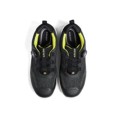 Blåkläder 2438 cradle sikkerhedssko s3l, sort/hi-vis gul