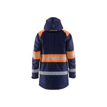 Blåkläder 4485 high vis vinterparkajakke, marineblå/hi-vis orange
