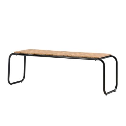 Venture Design Holmbeck bænk, sort/natur, 46 x 40 cm