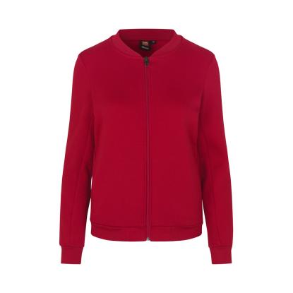 ID PRO Wear 0367 sweat cardigan, dame, rød