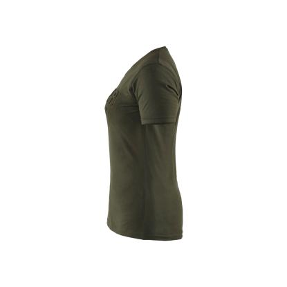 Blåkläder 3431 dame t-shirt 3D, skovgrøn 