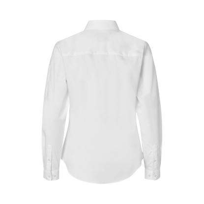Seven Seas S67 Poplin skjorte med stretch, dame, hvid
