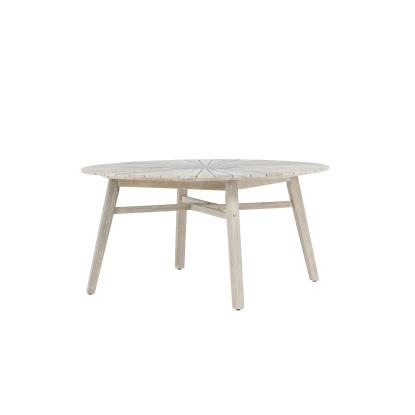 Venture Design Rives rundt havebord, lysegrå, Ø150 cm
