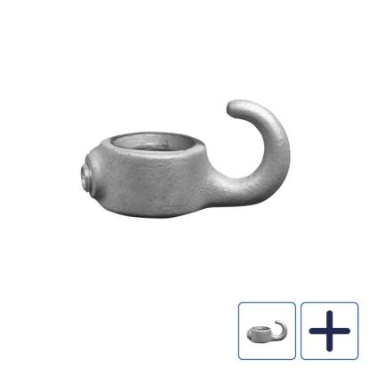 Clarrods Clamps CL182 låsekrave med krog
