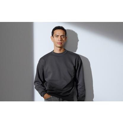 ID 0600 sweatshirt, klassisk, koks grå