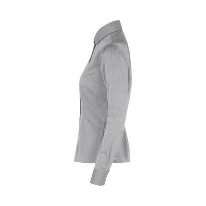 Seven Seas SS720 Fine Twill skjorte, modern, dame, silver grey