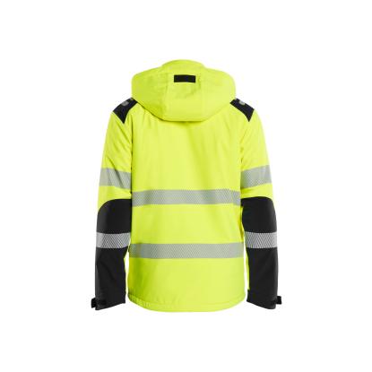 Blåkläder 4400 high vis letforet vinter softshelljakke, hi-vis gul/sort