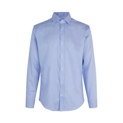 Seven Seas SS37 Fine Twill California skjorte, slim, lys blå