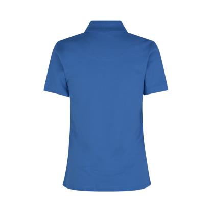 ID 0527 poloshirt med stretch, dame, azur