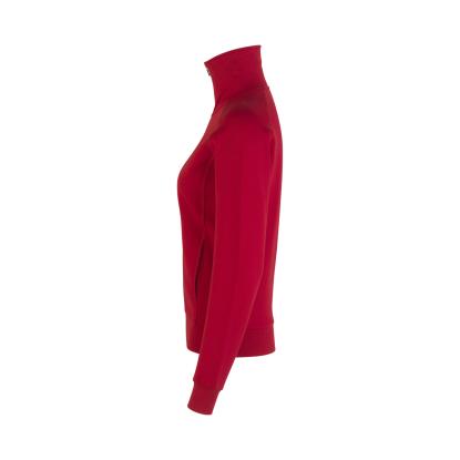 ID 0624 sweat cardigan, dame, rød