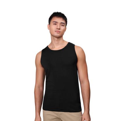 ID 0598 tanktop med stretch, sort