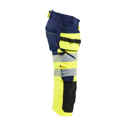Blåkläder 1123 high vis knickers 4-vejs stretch, hi-vis gul/marineblå