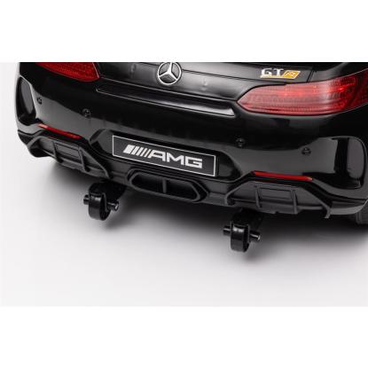Mercedes AMG GTR elbil, 2 x 12V, sort