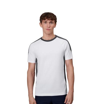 ID PRO Wear 0302 T-shirt med kontrast, hvid