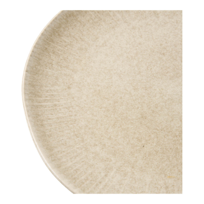 Viola frokosttallerken, stentøj, beige - 4 stk.