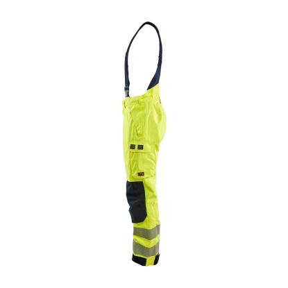 Blåkläder 1881 multinorm skalbuks inherent, hi-vis gul/marineblå