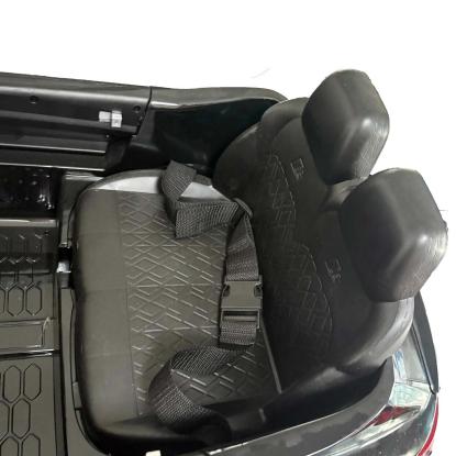 NORDIC PLAY Audi SQ8 elbil, 2 x 10,8 V batteri, sort