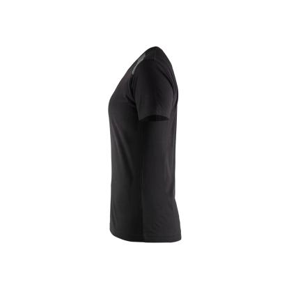 Blåkläder 3479 dame t-shirt, sort/mørk grå