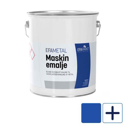 EFAmetal Maskinemalje, ensianblå