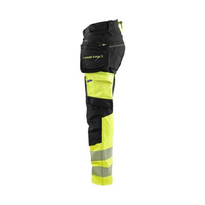 Blåkläder 1125 high vis buks 4-vejs stretch, sort/hi-vis gul