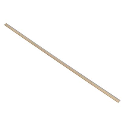 I-Wood afslutningsliste til akustikpanel, ubehandlet natur, grå filt og lys kerne, egefiner, 16 x 42 mm