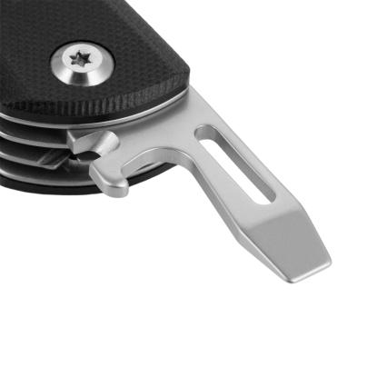 M-TAC Type 9 foldekniv (6 værktøjer), sort/rustfrit stål
