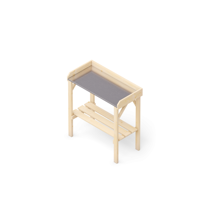 Upyard Classic plantebord, 78 x 38 x 82 cm, natur