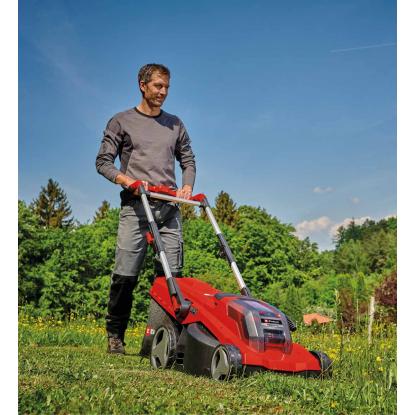 Einhell RASARRO 36/40 akku plæneklipper, 40 cm, 2 x 4,0 Ah, med batteri og twinlader - 500 m²