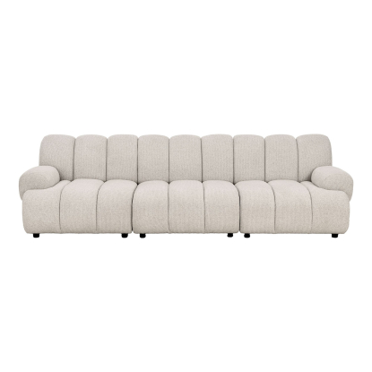 Taza 3,5 personers modulsofa, sand