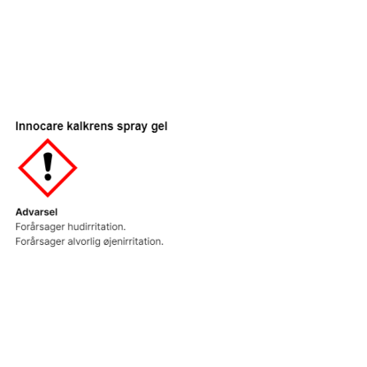 Innocare kalkrens spray gel, klar til brug - 500 ml