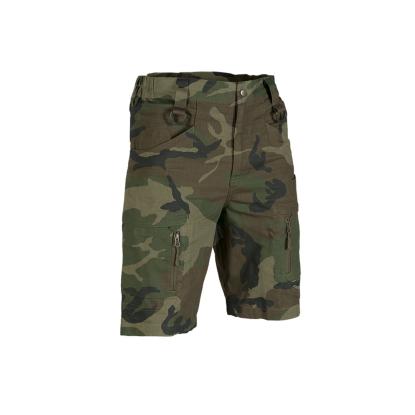 Mil-Tec Assault ripstop shorts, woodland camo 