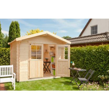 Luoman Lillevilla Kaarnikka redskabsskur med dobbeltdør - 5,8 m²