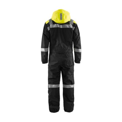 Blåkläder 6786 skal kedeldragt, sort/hi-vis gul