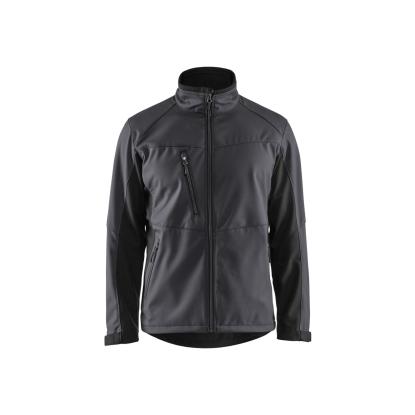 Blåkläder 4950 softshell jakke, mellemgrå/sort
