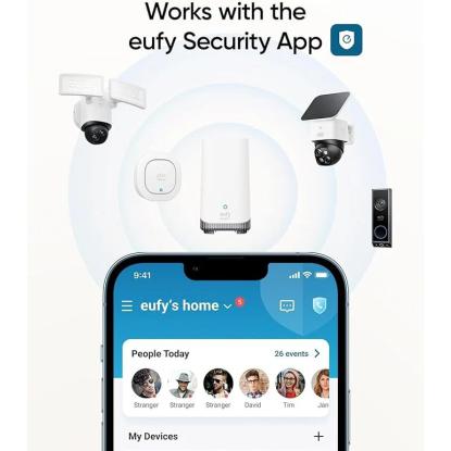 eufy trådløs sirene, 105 dB