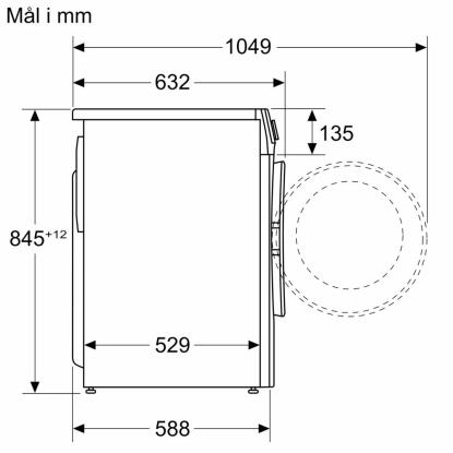 Bosch WGG244ZASN frontbetjent vaskemaskine - 9 kg