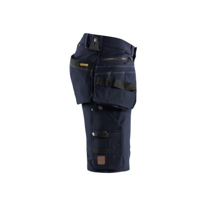 Blåkläder 1988 håndværker shorts 4-vejs stretch x1900, mørk marineblå/sort