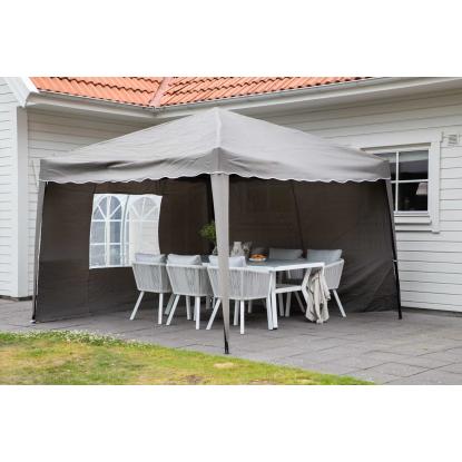 Venture Design Easy Up pavillon, brun, 250 x 295 x 295 cm