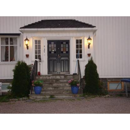 Norlys Modena Big væglampe, op, E27, IP54, sort