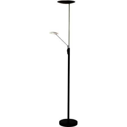Aneta Cadiz uplight gulvlampe, H186 cm, stål/sort