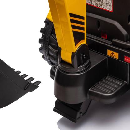 NORDIC PLAY Caterpillar el-rendegraver, 2 x 10,8 V batteri, gul