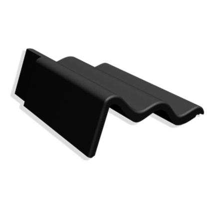 Benders (2K) vindskedesten, venstre, 88 mm, behandlet, sort