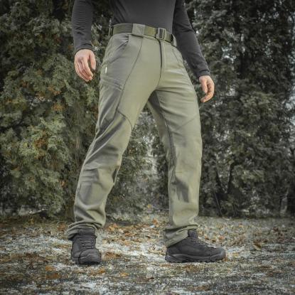 M-TAC Winter softshellbukser, olive