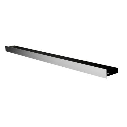 Hoigaard GH-98 gallerihylde, L98 cm, lakeret sort og alu