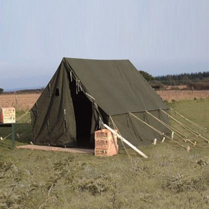 Mil-Tec Army Small Wall militærtelt, 7,3 m², olivengrøn