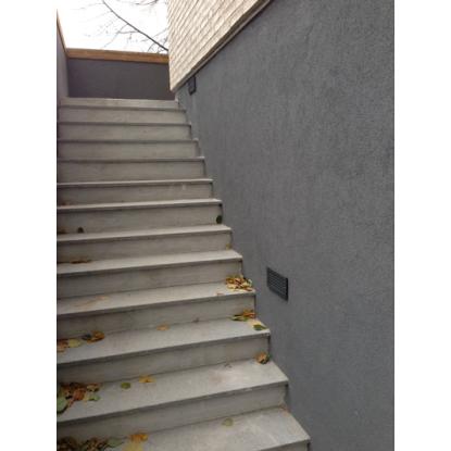 Norlys Grimstad LED indbygget væglampe, afskærmet, IP65, aluminium