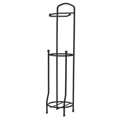 Habo Viola toiletpapirholder, gulvstand, sort