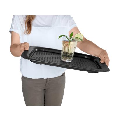WENKO Kitchen XL skridsikker serveringsbakke, 45,5 x 33 cm