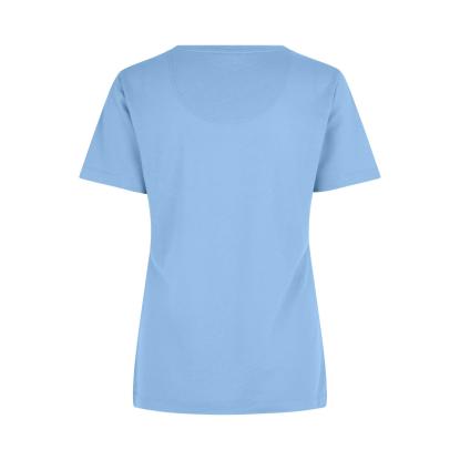 ID 0529 T-shirt, lyocell, dame, lys blå