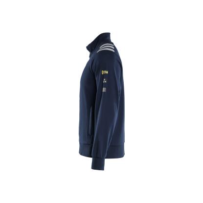 Blåkläder 3453 flammehæmmende sweatshirt full zip inherent, marineblå